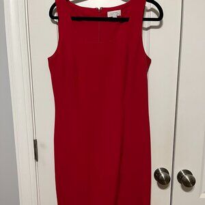 Tahari Red Dress - Size 6